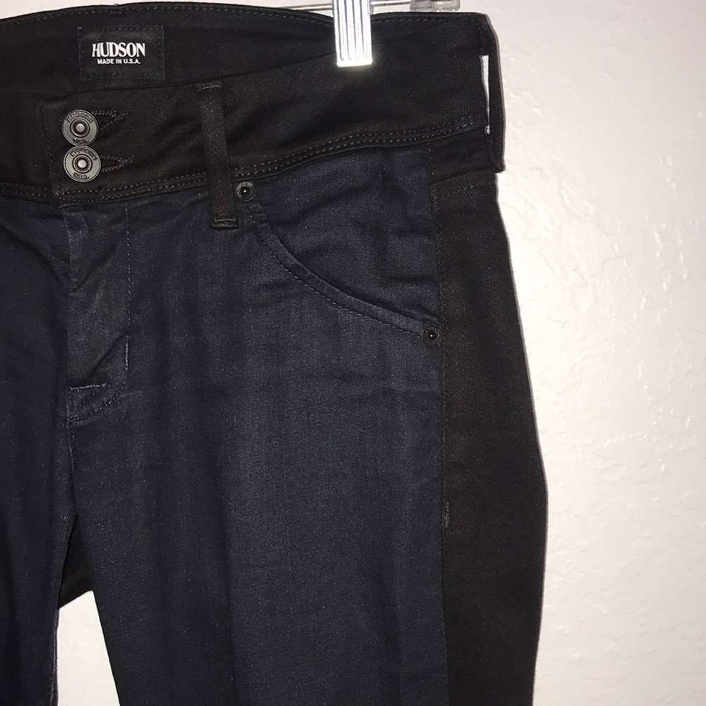 Hudson jeans (black and blue jean)